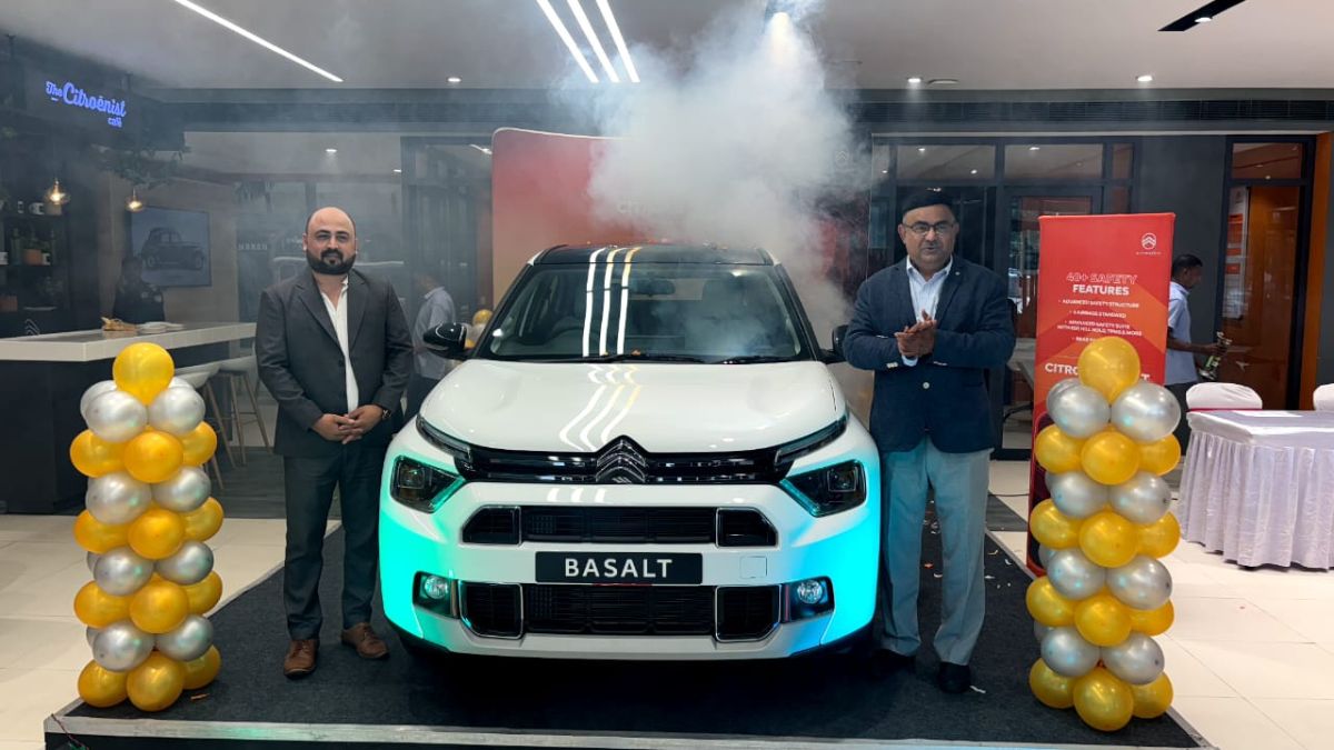 Citroen Basalt – Mainstream SUV Coupe launched in Surat at Nanavati Showroom