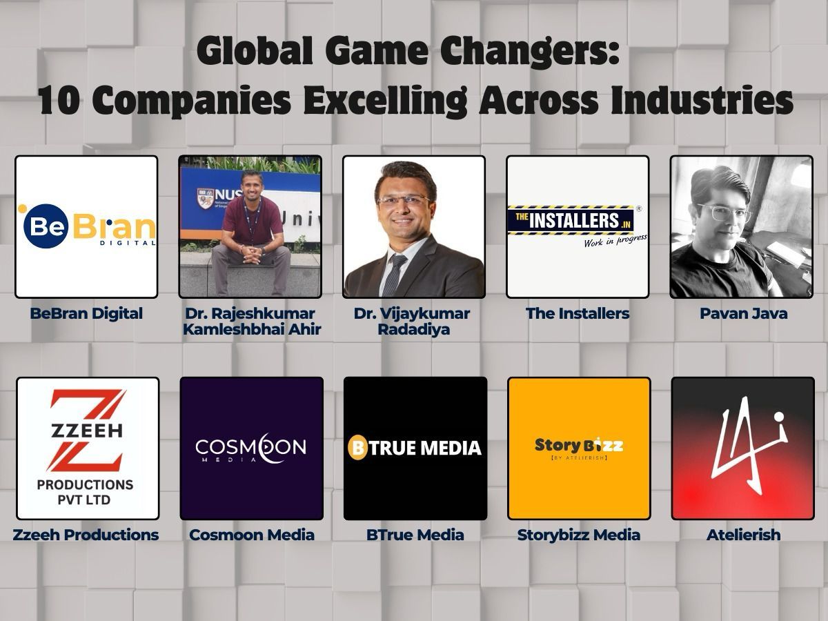 Global Game Changers: 10 Companies Excelling Across Industries