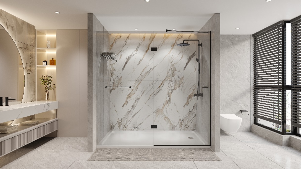 Nobilis Shower Cubicle Fittings by Hafele