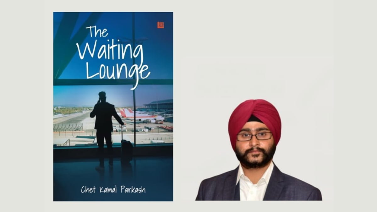 Overview of the book based on Mumbai Rains titled The Waiting Lounge by author Chet Kamal Parkash