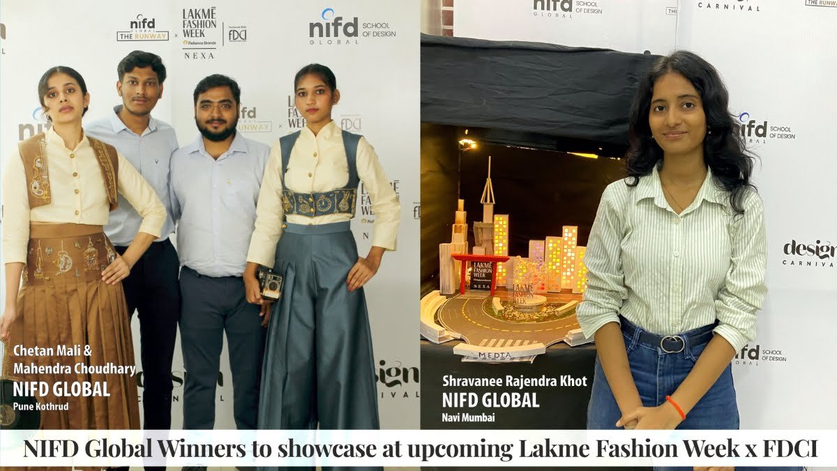 The Race to Lakme Fashion Week x FDCI Heats Up as NIFD Global’s Design Carnival enters Day 2