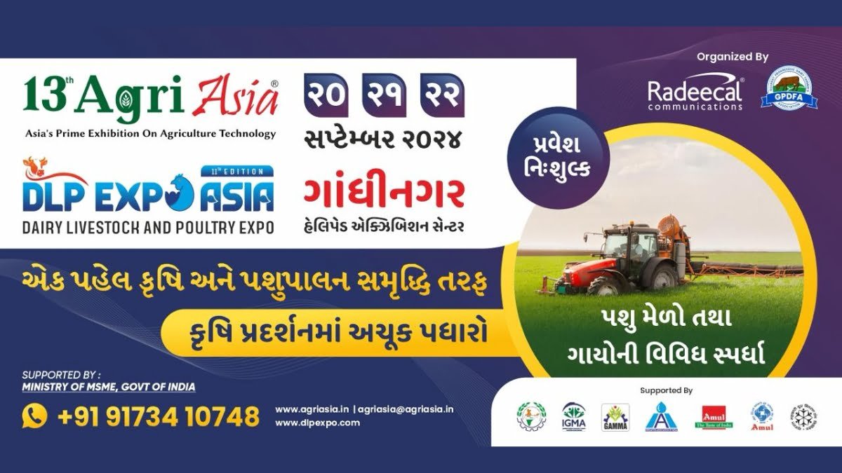 Gujarat’s Flagship Exhibition on Agriculture Technology