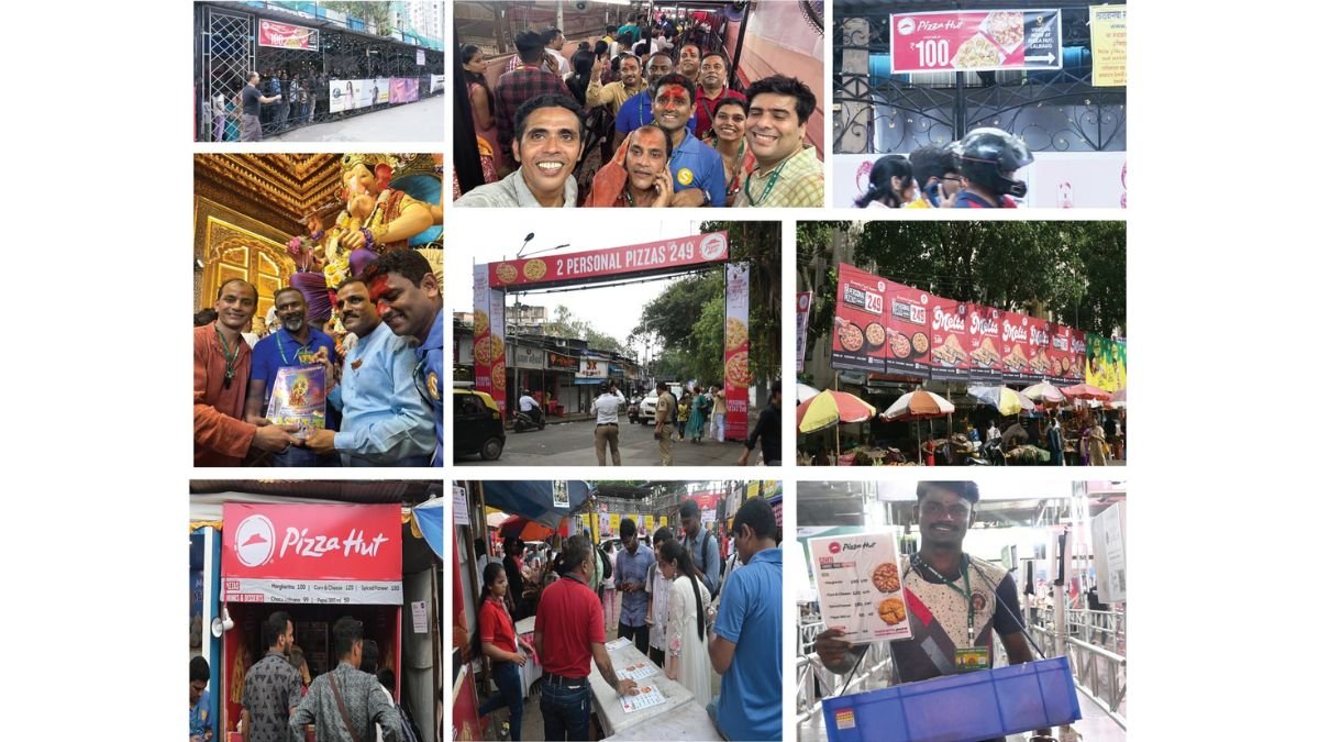 Pizza Hut Serves Up Flavor at Lalbaugcha Raja 2024