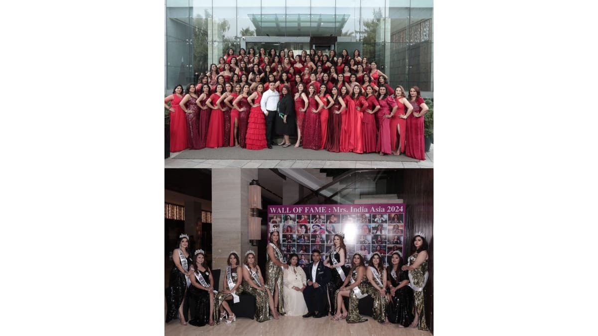 Mrs. India Asia Season 2 Beauty Pageant 2024 by Fashion Meraki at The Westin Hotel, Gurugram