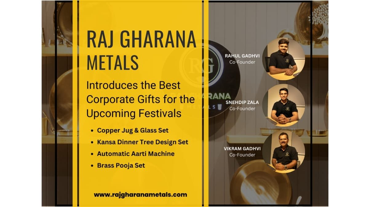 Raj Gharana Metals Introduces the Best Corporate Gifts for the Upcoming Festivals