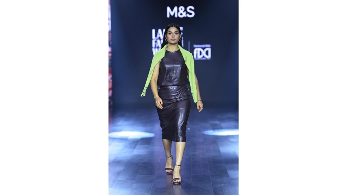 Marks and Spencer Makes Its Debut with Big Autumn Energy at Lakme Fashion Week x FDCI in New Delhi