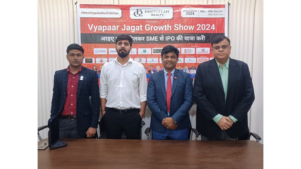 Vyapaar Jagat Growth Show 2024 to help SMEs navigate to IPOs, celebrate entrepreneurial excellence