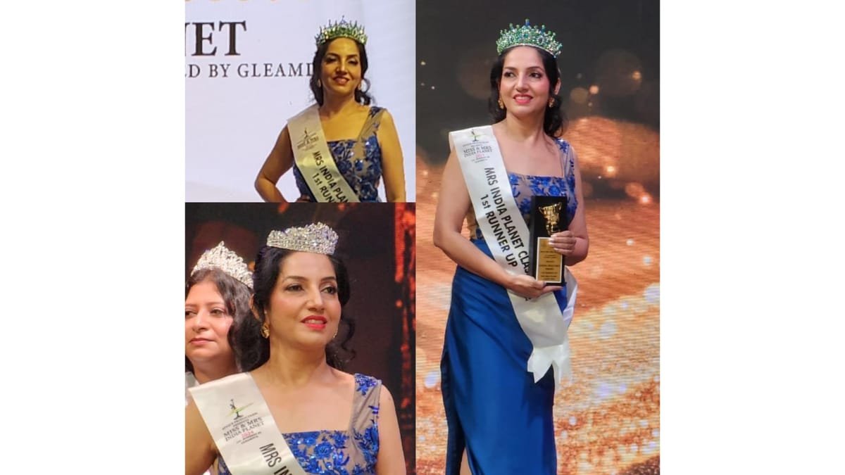 Gurpreet Kaur- Mrs India Planet 1st Runner-Up and Rising Star in Fashion and Film