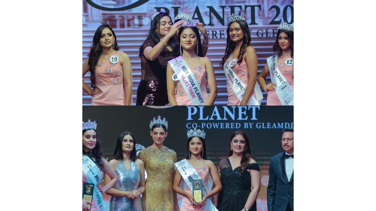 Pakhi Kumar Won The Title of First Runner-Up at Miss India Planet Beauty Pageant 2024