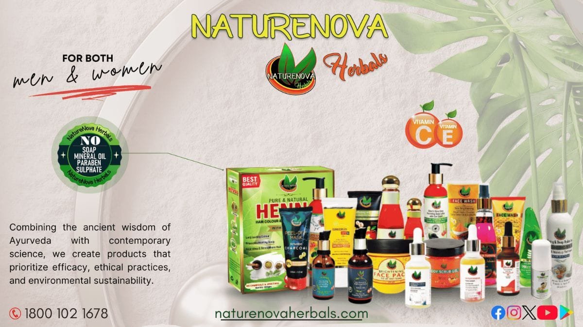 NatureNova Herbals: Bridging Tradition and Modernity for Natural Beauty Solutions