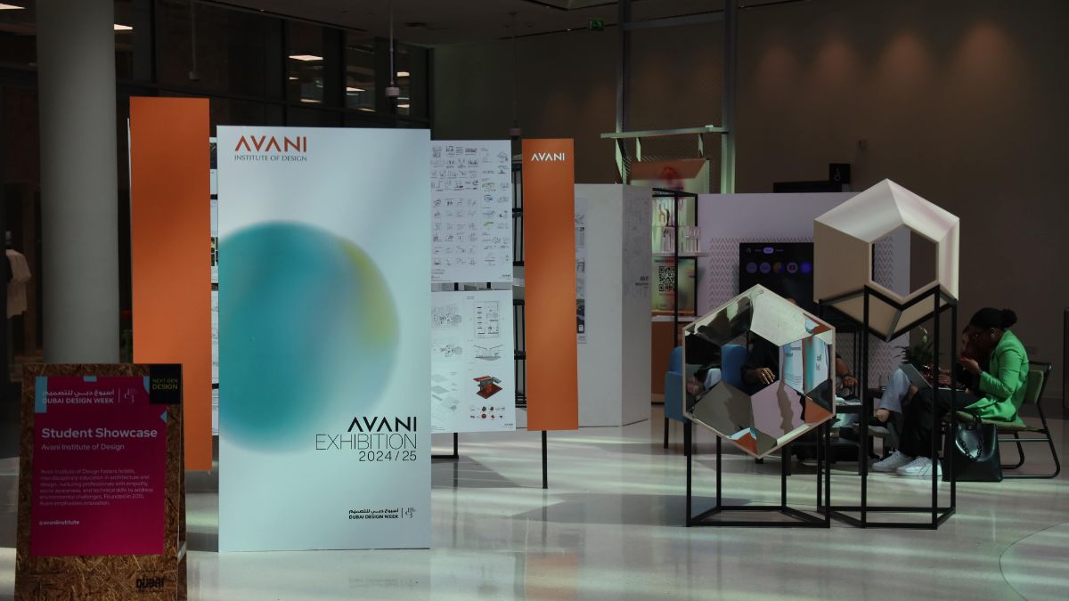 Avani Institute of Design Shines at Dubai Design Week 2024, Celebrating a Decade of Innovation