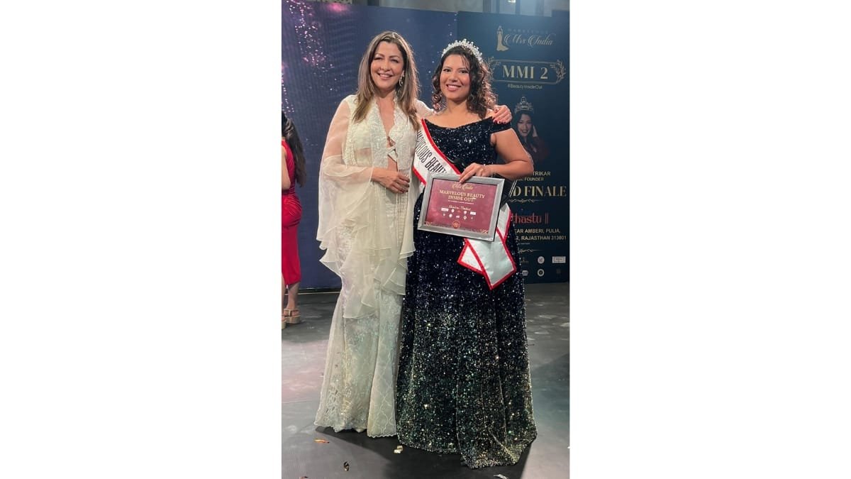 Shalini Thakur Won The Title Of Mrs. Beauty Inside Out At Marvelous Mrs. India Season 2, 2024