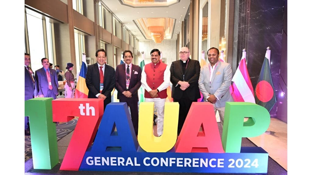 Chief Minister Dr. Mohan Yadav Inaugurates the 17th AUAP General Conference Hosted by Jagran Lakecity University