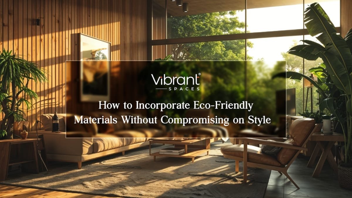 How To Incorporate Eco-Friendly Interiors Without Compromising On Style?