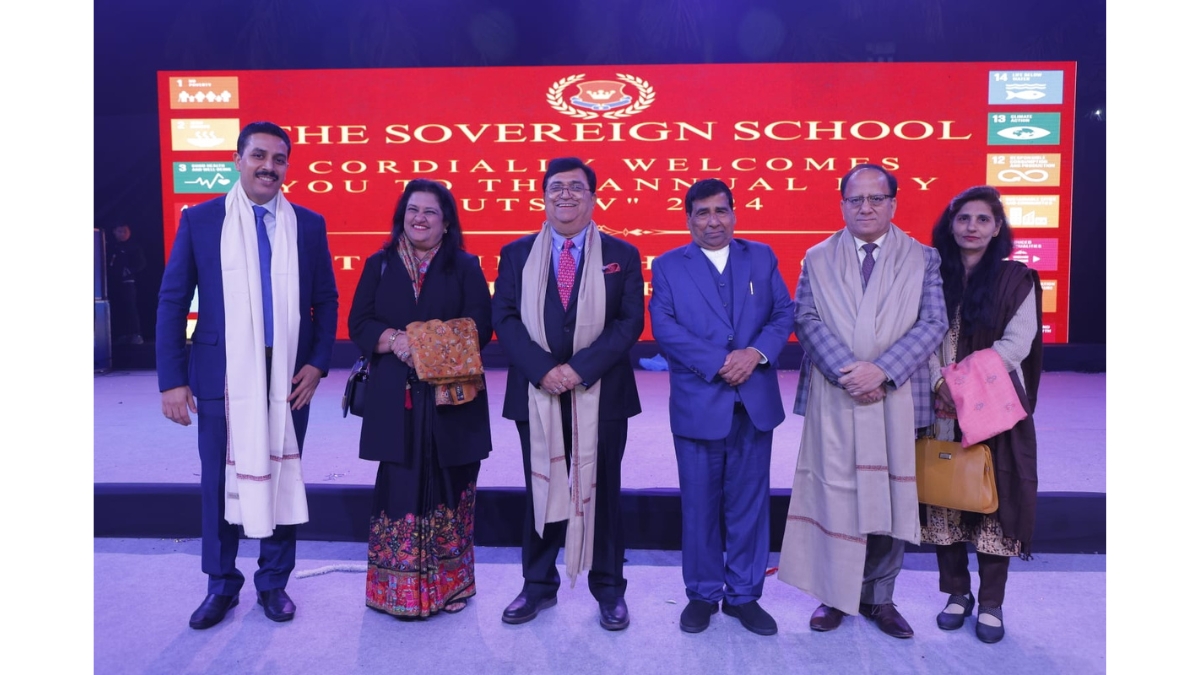 The Sovereign School’s Annual Day UTSAV 2024 Concludes with Unparalleled Grandeur