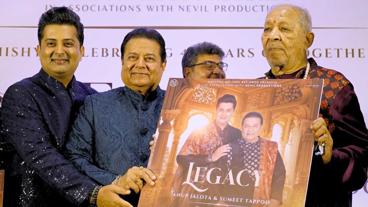 Anup Jalota and Sumeet Tappoo’s melodic bond shines in Legacy