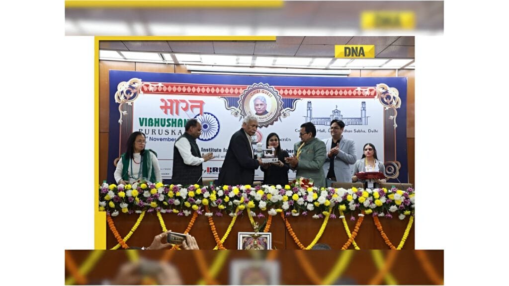 Bharat Vibhushan Puraskar 2024: Honoring Excellence Across The Nation at Delhi Vidhan Sabha