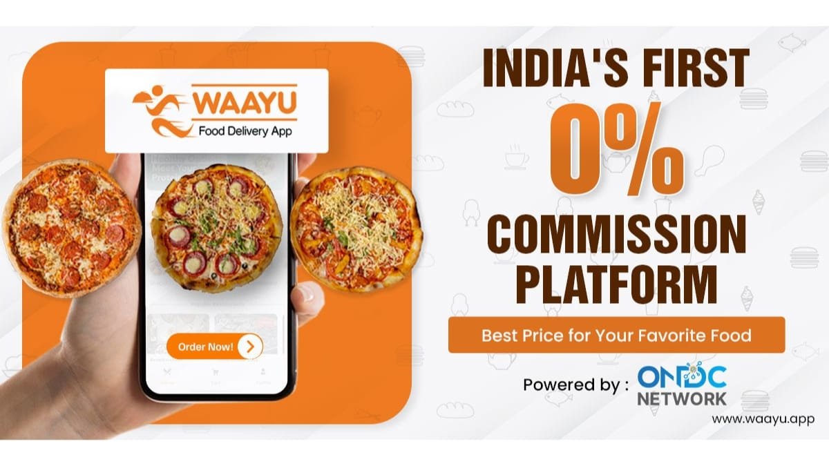 India’s First Zero Commission Food Delivery App Waayu to Expand to 25 Plus Cities, Onboard 1 Lakh Plus Restaurants