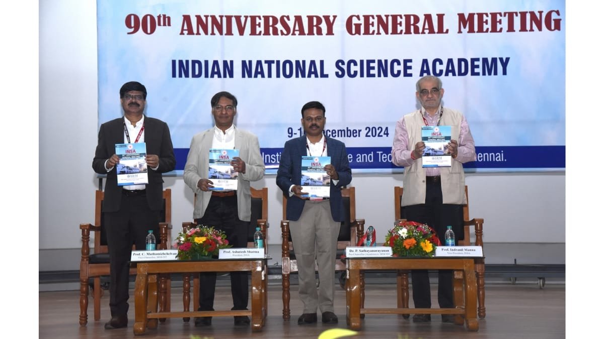 Insa Holds Annual General Body Meeting At Srmist