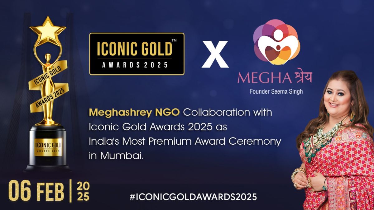 MeghaShrey NGO Joins as a Collaborator with Iconic Gold Awards 2025