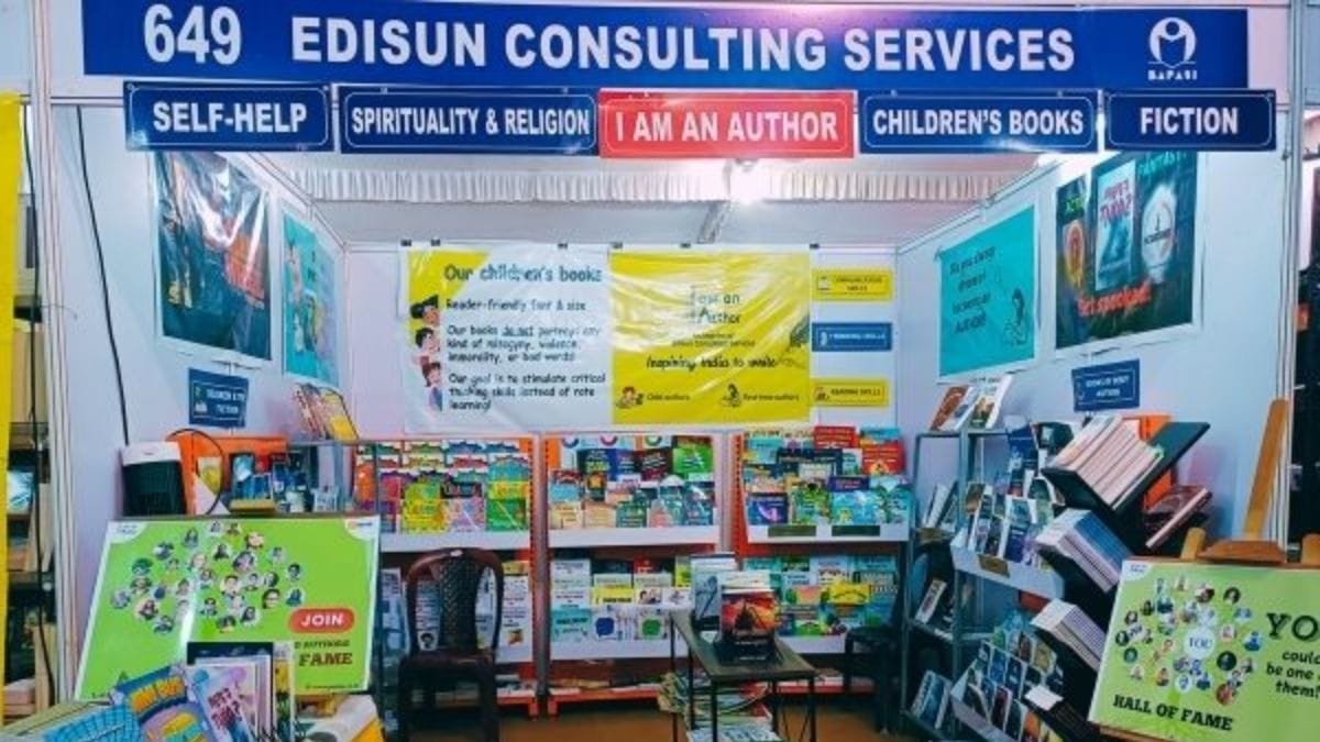 Stall 649: A little nook for child authors and debut authors at the Chennai Book Fair 2025