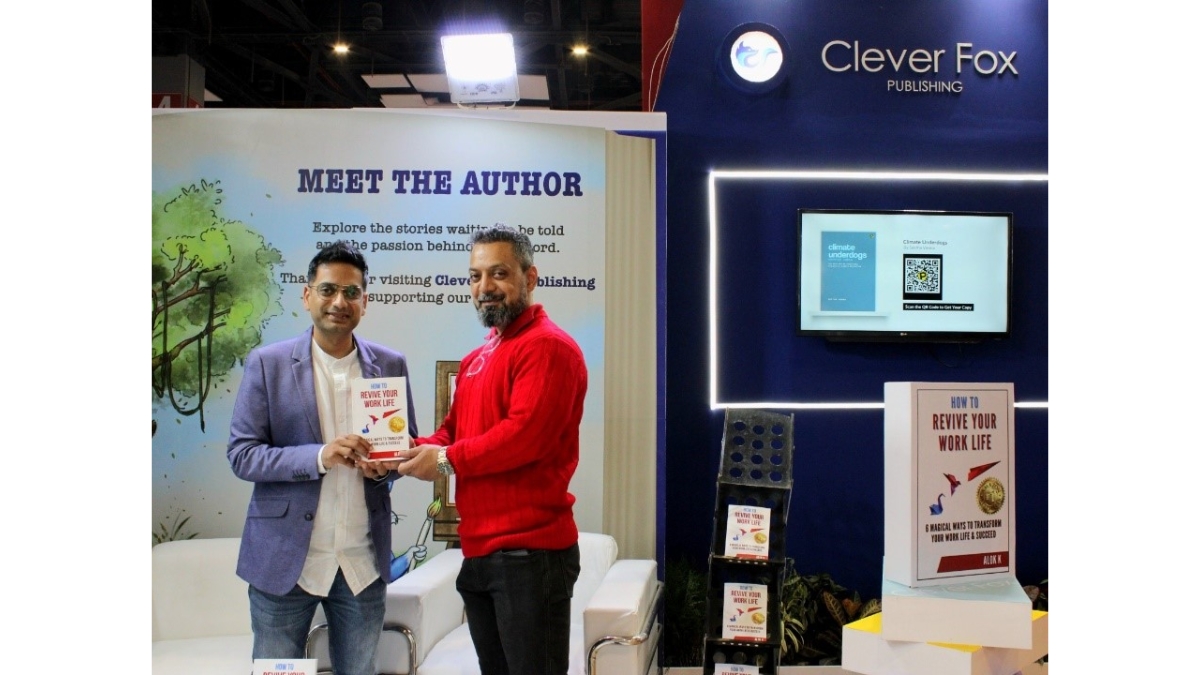 Mini Book Launch of How to Revive Your Work Life by Alok K at the World Delhi Book Fair 2025