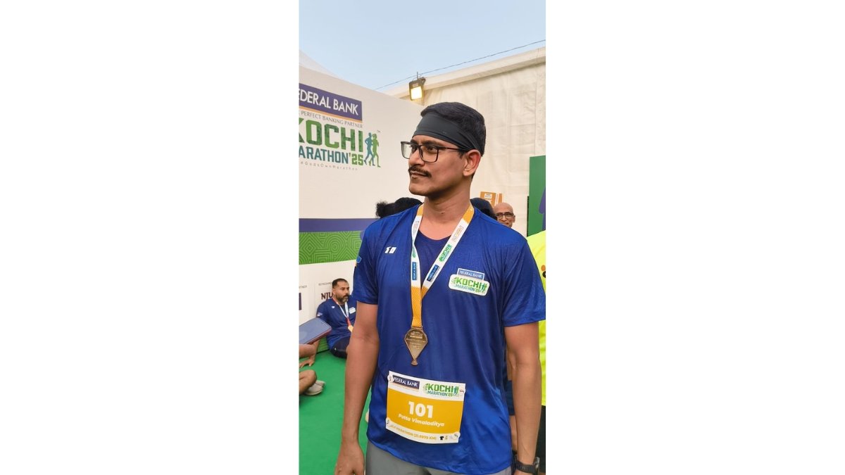 Life is High; Kochi City Commissioner Putta Vimaladitya Shines in 21-Kilometer Federal Bank Kochi Marathon