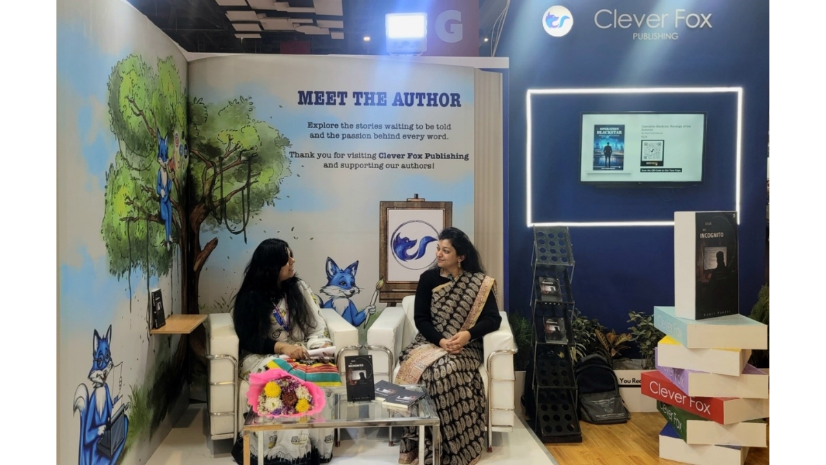 Clever Fox Publishing Unveils “Dear Mr. Incognito” at the World Delhi Book Fair 2025