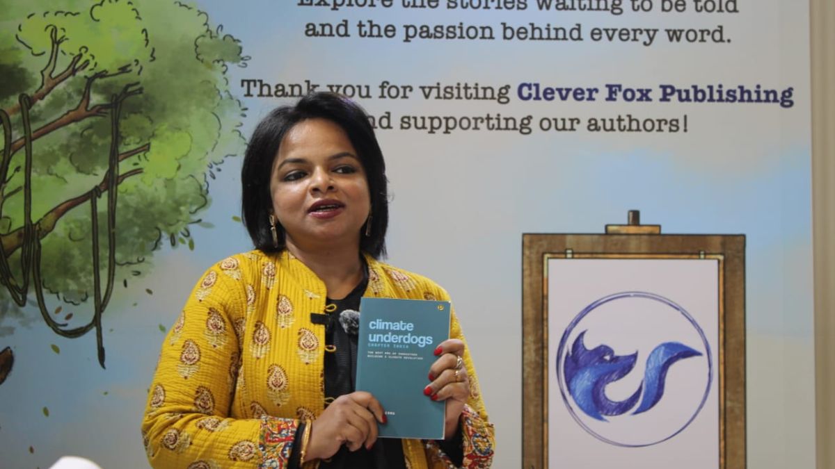 Book Launch of Climate Underdogs: Chapter India by Ms. Smitha Verma at the World Delhi Book Fair 2025