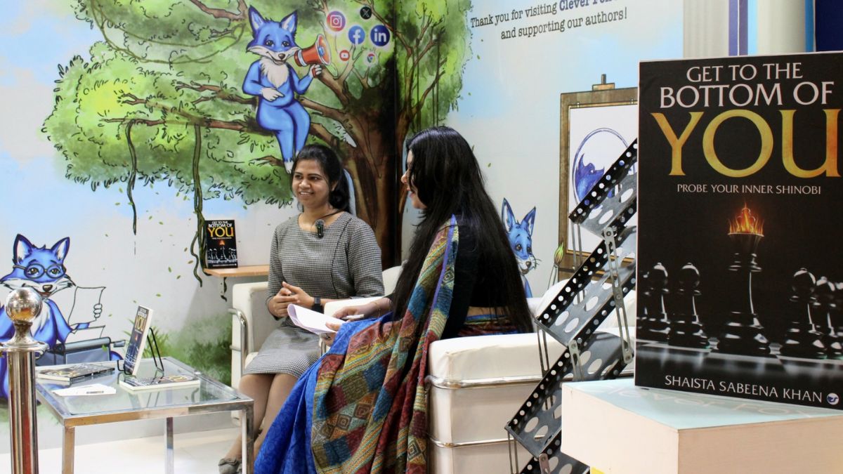 Mini Book Launch of ‘Get to the Bottom of YOU’ by Shaista Sabeena Khan at the World Delhi Book Fair 2025