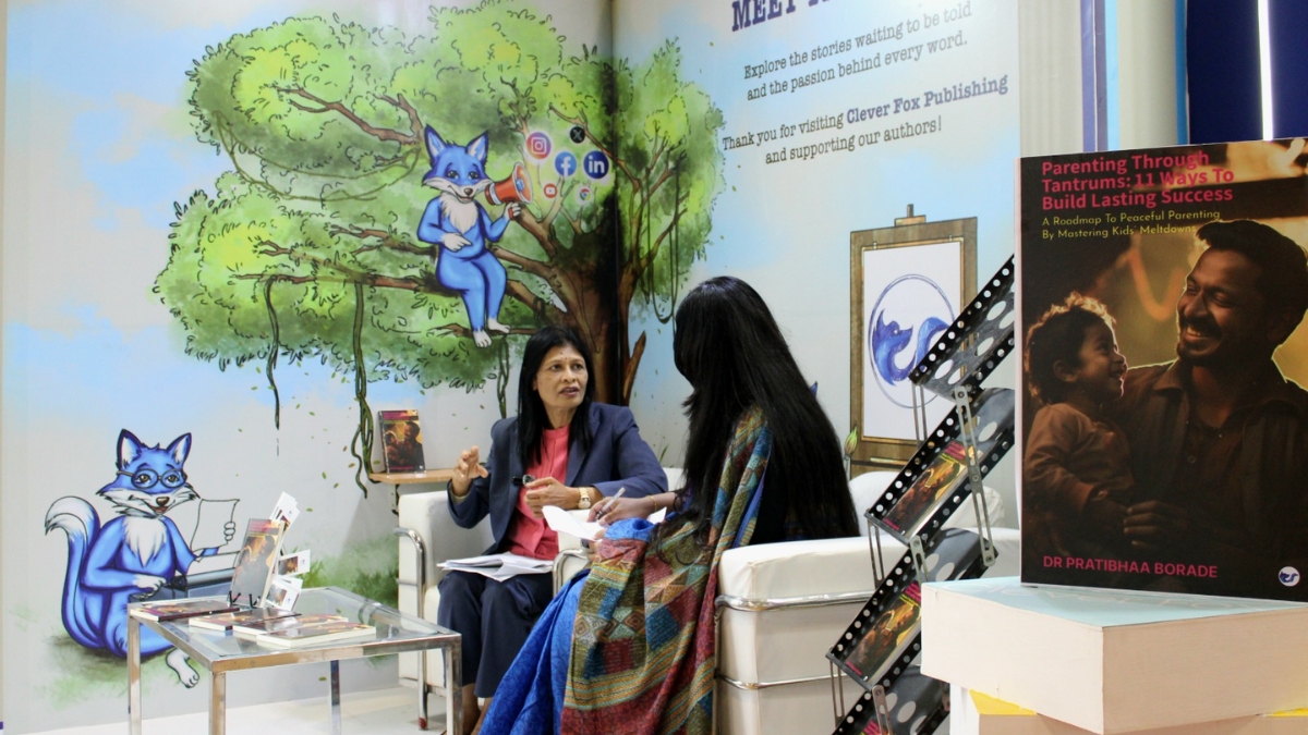 Mini Book Launch of Parenting Through Tantrums: 11 Ways to Build Lasting Success by Dr. Pratibhaa Borade at the World Delhi Book Fair 2025