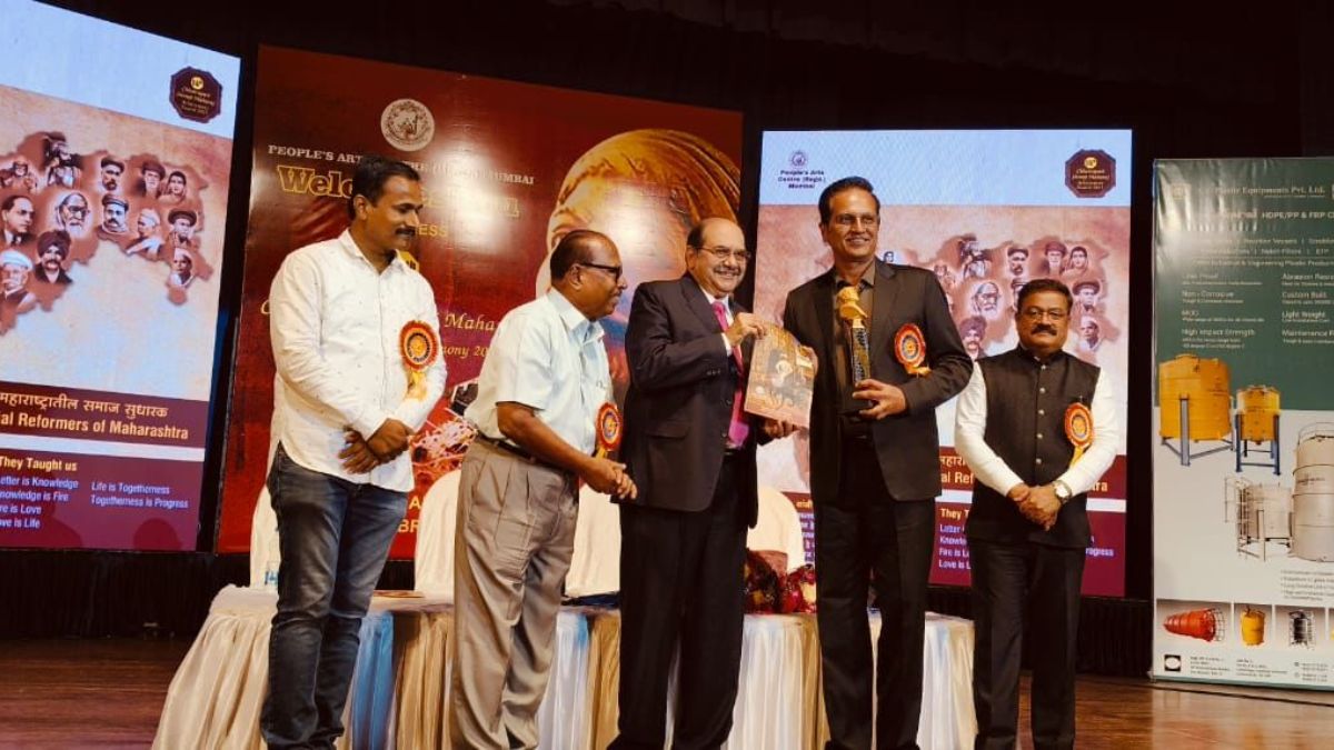 Justice Abhay Thipsay (Retd.) and Gopkumar Pillai honour Achievers at the 14th Shivaji Maharaj Awards 2025