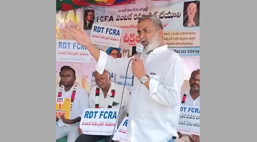 Mangli Joins ‘Save RDT’ Campaign with Emotional Tribute, Boosting Momentum Behind Ananthapuram’s People’s Movement
