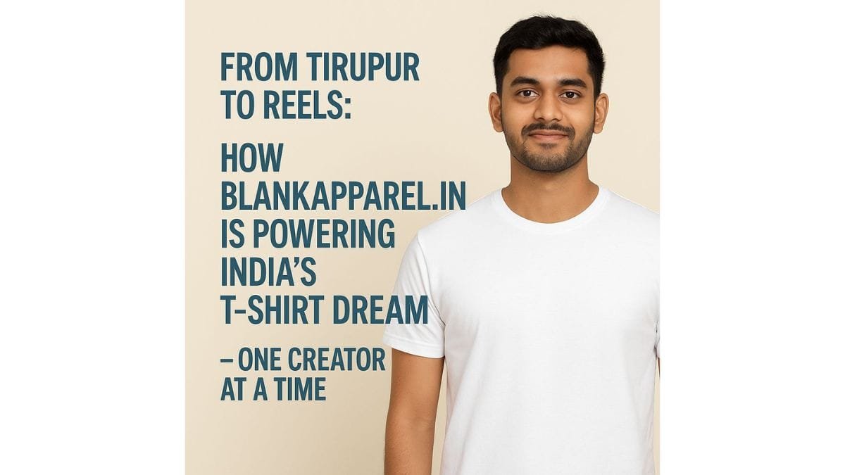 From Tirupur to Reels: How BlankApparel.in Is Powering India’s T-Shirt Dream — One Creator at a Time