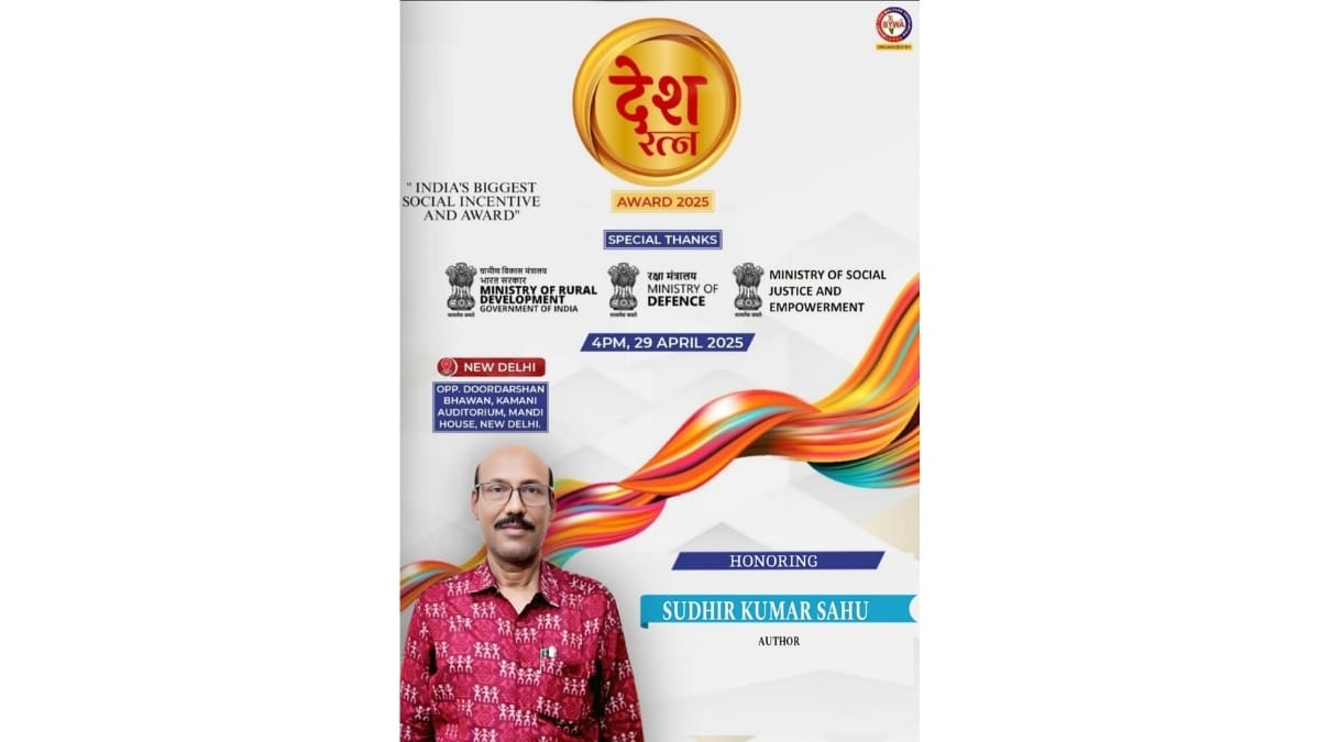 Er. Sudhir Kumar Sahu: The Visionary Engineer Redefining Literature Through Myth and Markets