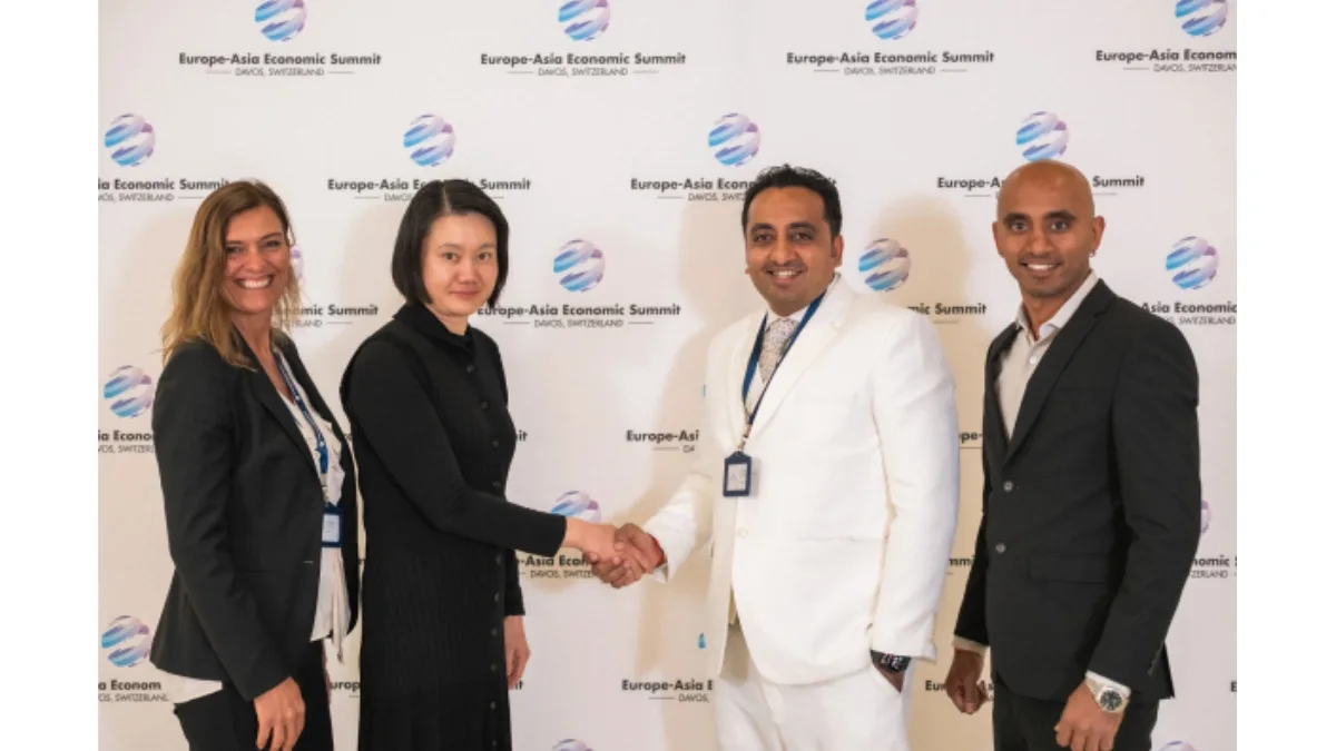 Digant Sharma Joins Global Leaders at Europe-Asia Economic Economic in Davos