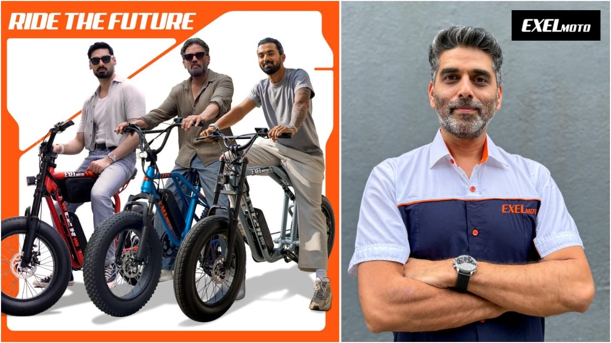 Celebrity Capital Meets EV Disruption: Suniel Shetty, KL Rahul, Ahan Shetty & Akshai Varde Join Forces to Launch Exelmoto