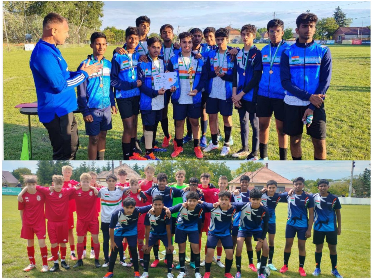 Nashik Football Team from Ashoka Shines in Hungary: Secures 3rd Place Gaining Global Sports Exposure