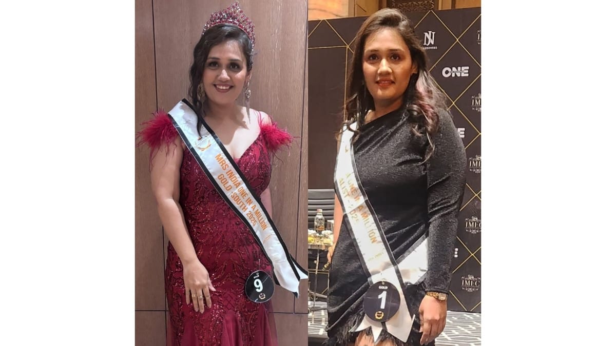 Channdni Gupta Wins South Region Title at Mrs. India One in a Million — A Global Image Consultant Empowering Confidence