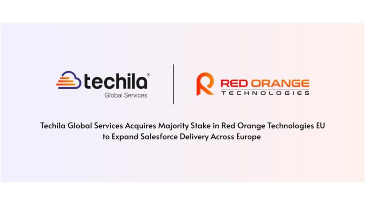 Techila Global Services Acquires Majority Stake in Red Orange Technologies EU to Expand Salesforce Delivery Across Europe
