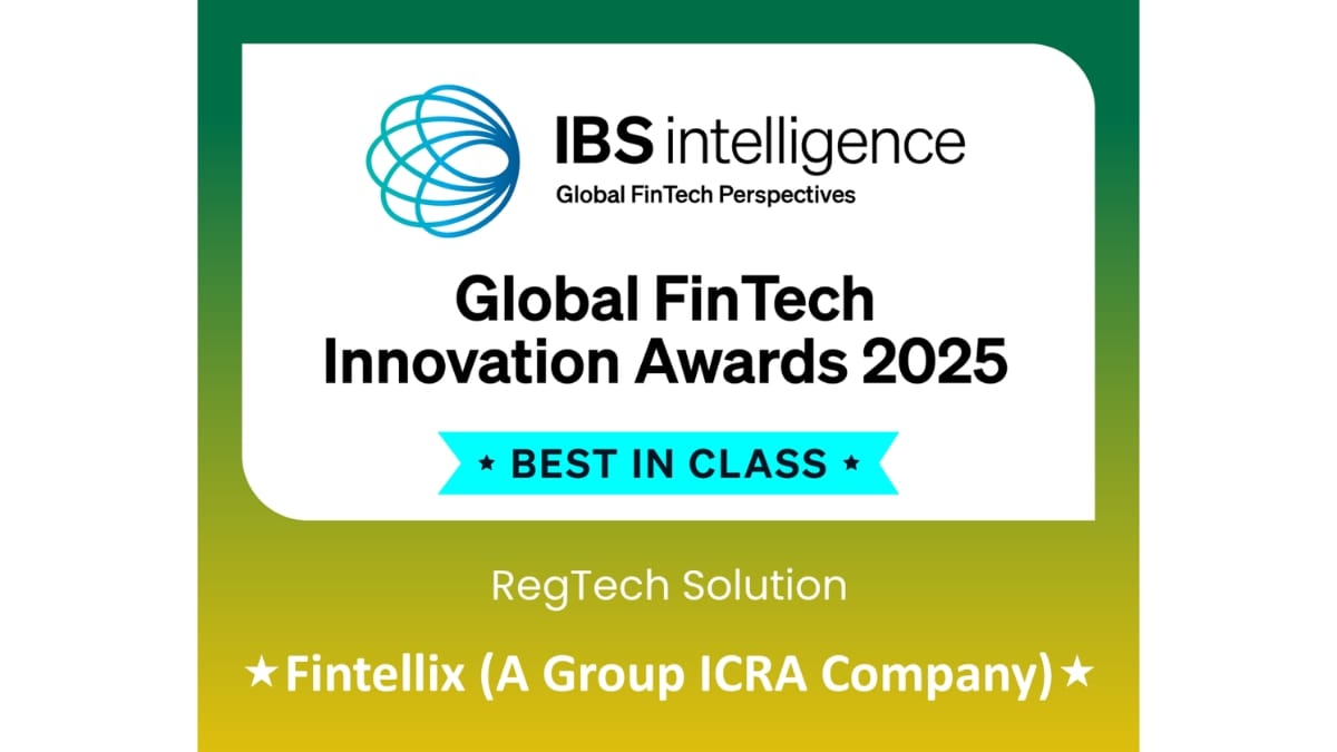 Fintellix Wins IBSi Global FinTech Innovation Award 2025 for Best-in-Class RegTech Solution