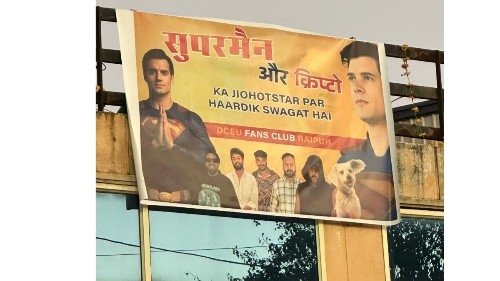 From Krypton to Chhattisgarh: Indian Fans’ Unique Welcome to Superman Goes Viral
