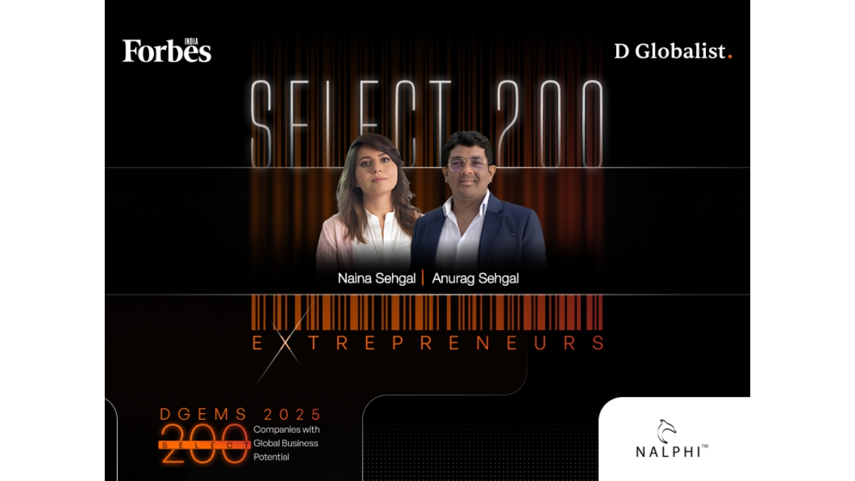 NALPHI wins the Forbes DGEMS Select S-200, 2025: Leading the Future of Fashion & Lifestyle Tech