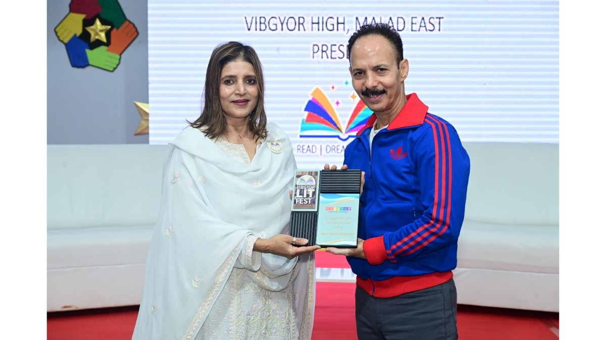 Dr. Devdutt Pattanaik Inaugurates VIBGYOR Literature Festival Under the Visionary Leadership of Rustom Kerawalla